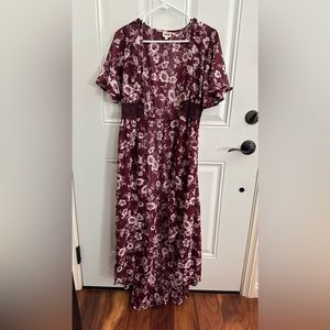 Dizzire Sheer Floral Kimono